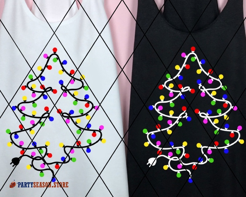 Garlang Christmas tree